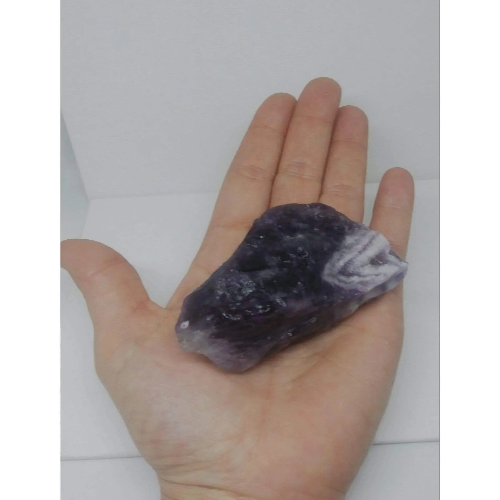 Amethyst Madagascar Raw Mined Natural Crystal Gemstone Chunk
