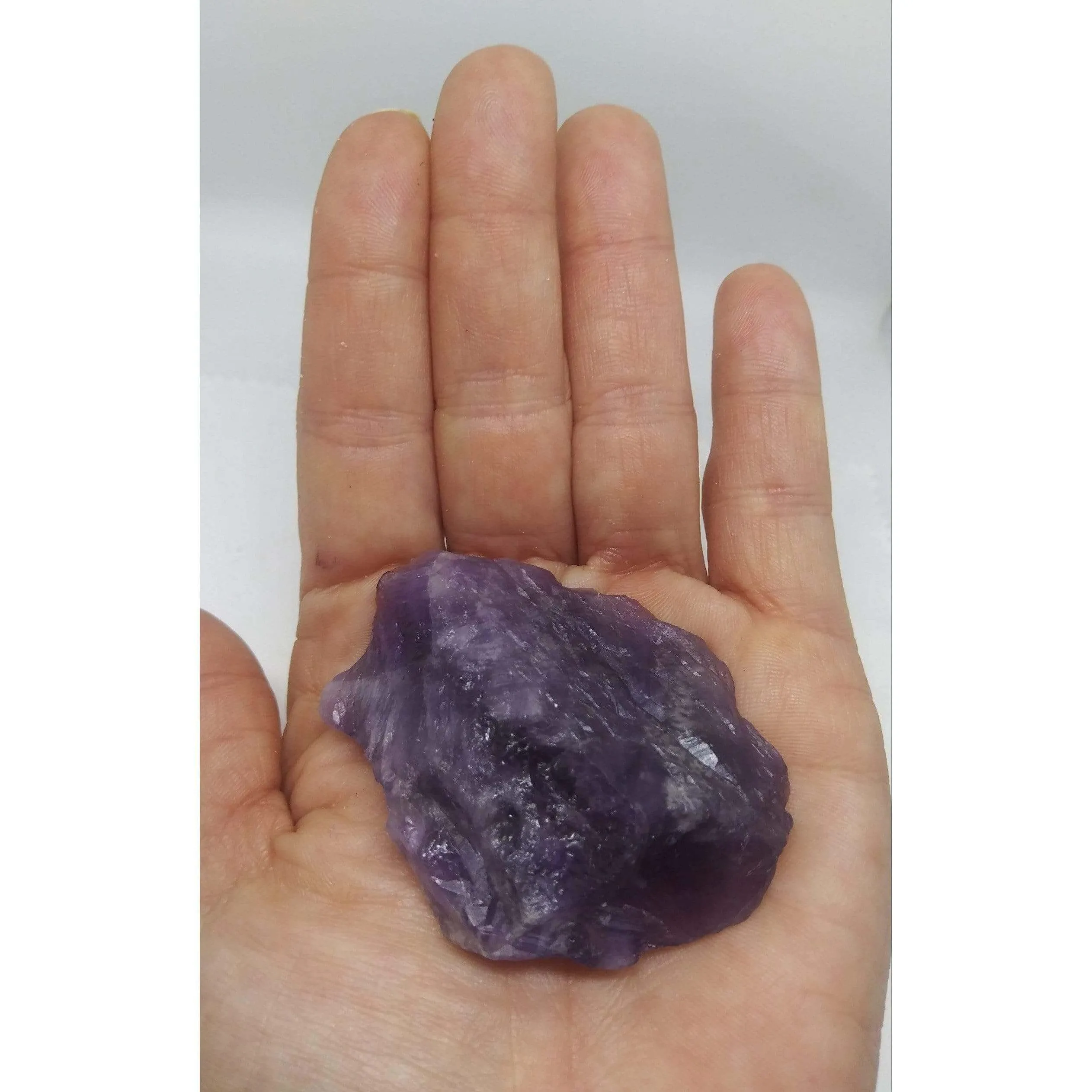 Amethyst Madagascar Raw Mined Natural Crystal Gemstone Chunk