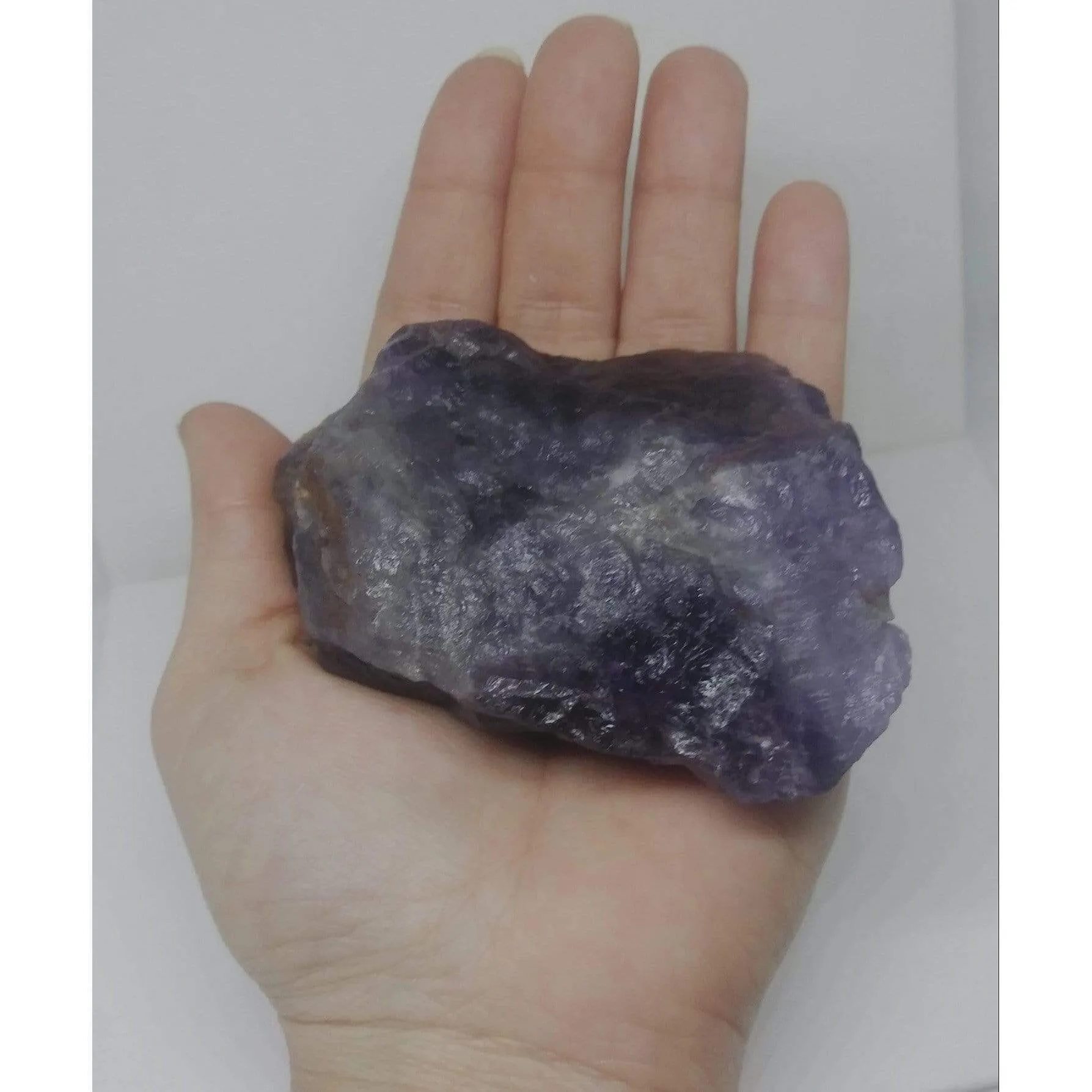 Amethyst Madagascar Raw Mined Natural Crystal Gemstone Chunk