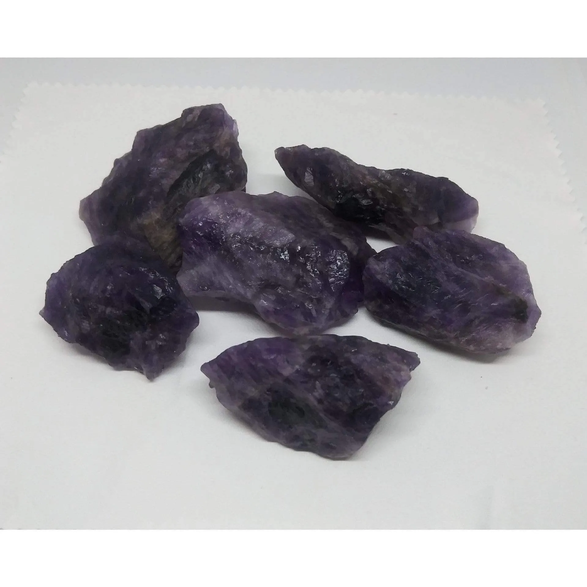 Amethyst Madagascar Raw Mined Natural Crystal Gemstone Chunk