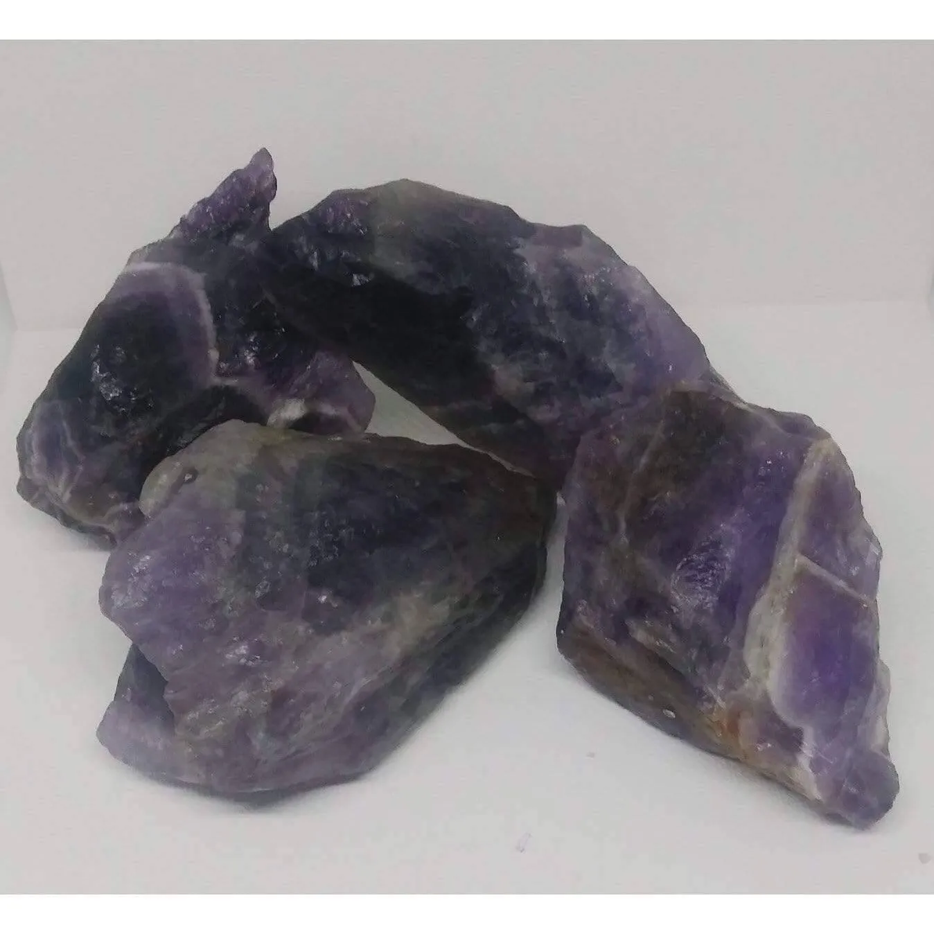 Amethyst Madagascar Raw Mined Natural Crystal Gemstone Chunk