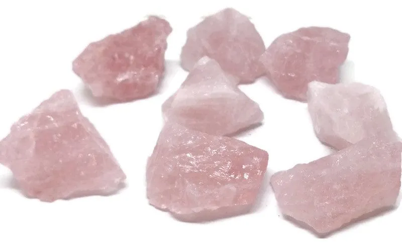 Rose Quartz Raw Rough or Tumbled Brazil Mined Natural Crystal Gemstone multiple sizes